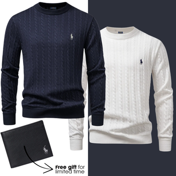 R&L Bundle – 2 Knitted Jumpers + Wallet